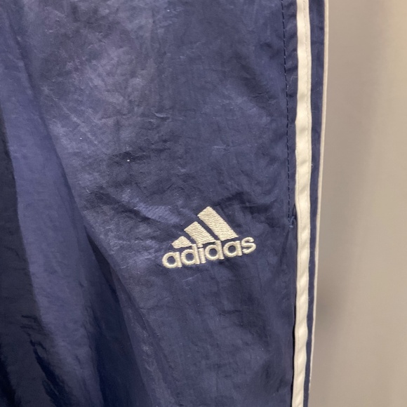 Adidas track pants/wind pants adjustable velcro bottom - Picture 2 of 4